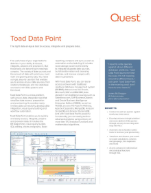 toad data point 64 bit